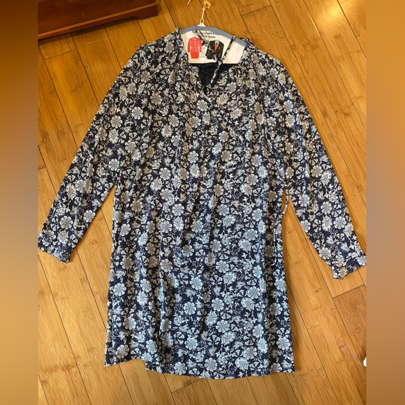 Floral dress from The Loft, long sleeve, short dress. NWOT never worn. - Picture 2 of 5